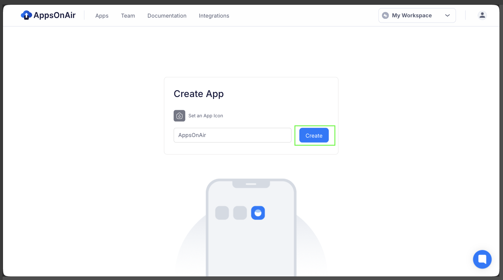 Enter App Name